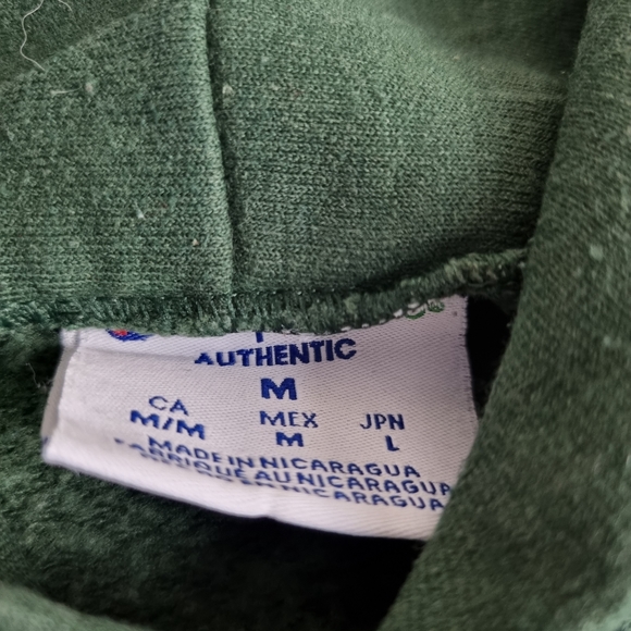 Champion Hoodie Green Roosevelt University USA Hooded Sweatshirt US  Mens Size M - Picture 10 of 10